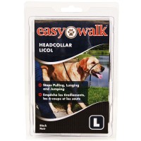 Premier ЛЕГКАЯ ПРОГУЛКА (Easy Walk) тренировочный ошейник для собак , большой, черный.